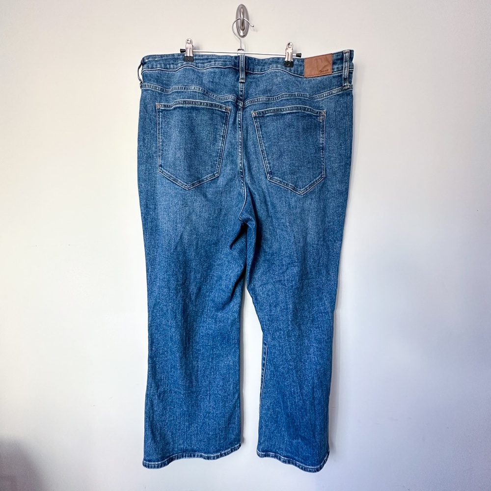 Madewell Cali Demi-Boot Medium Wash Denim - Picture 3 of 7